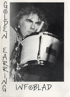 Golden Earring fanclub magazine 1993#2 front cover